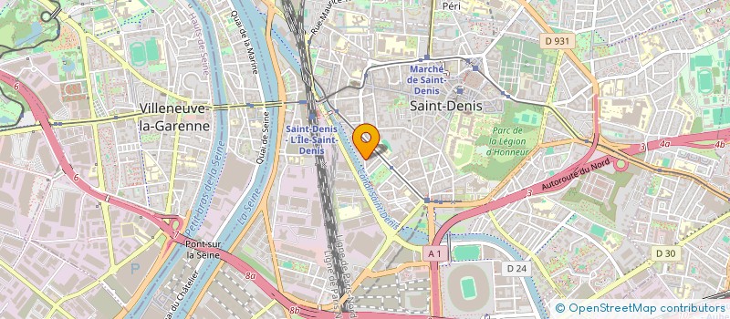 localisation de l'entreprise INDIVISION FOUSSARD à SAINT-DENIS