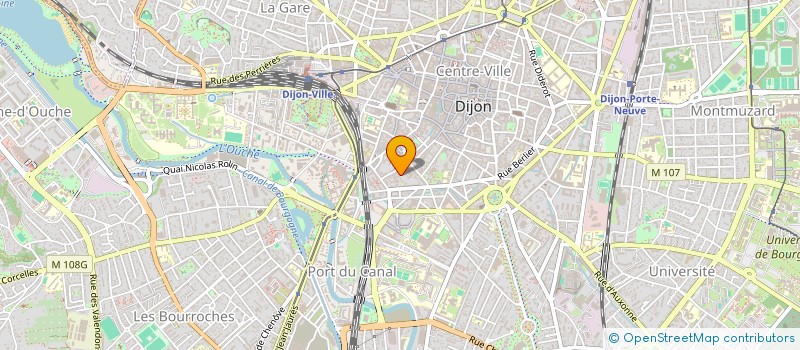 localisation de l'entreprise INDIVISION FRADET-MAZABRARD à DIJON