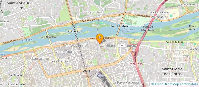 localisation de l'entreprise INDIVISION FRAMPIER GRIMAL  SAUMUR