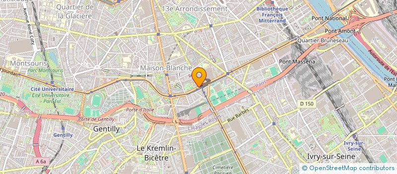 localisation de l'entreprise INDIVISION FRANCK TERRAZAS-POZO  PARIS