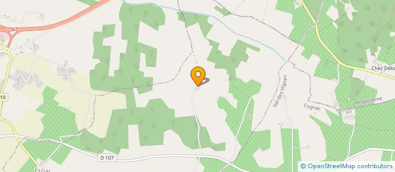 localisation de l'entreprise INDIVISION FREDERIC ET DELPHINE BARON  ETRIAC