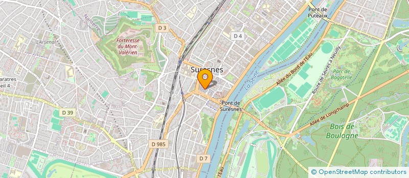 localisation de l'entreprise INDIVISION FREMONT DANIEL à SURESNES