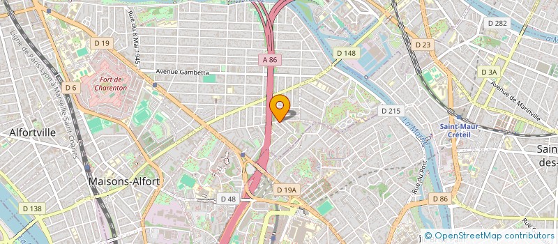 localisation de l'entreprise INDIVISION FRERE DUPIN  MAISONS-ALFORT