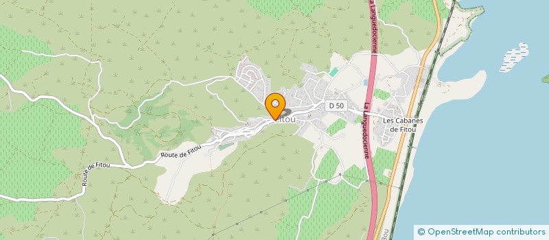 localisation de l'entreprise INDIVISION FRESQUET DAVID ET ESTELLE  FITOU