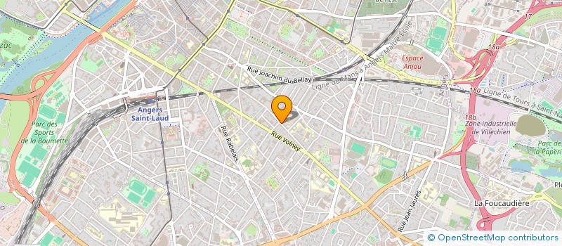localisation de l'entreprise INDIVISION FREUCHET à ANGERS
