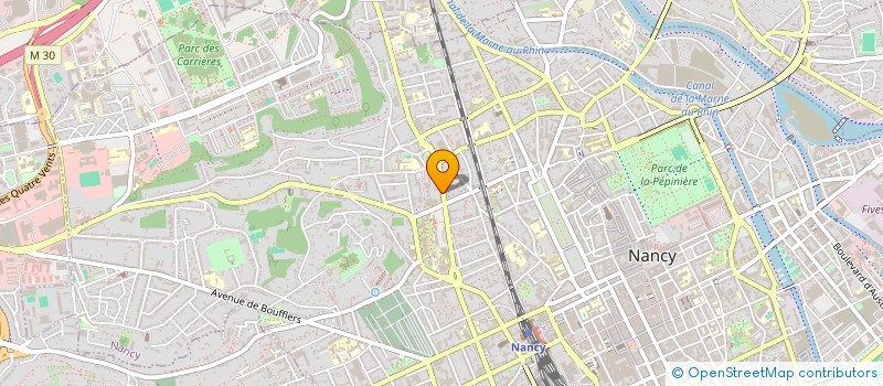 localisation de l'entreprise INDIVISION FREUND DAVIS  NANCY