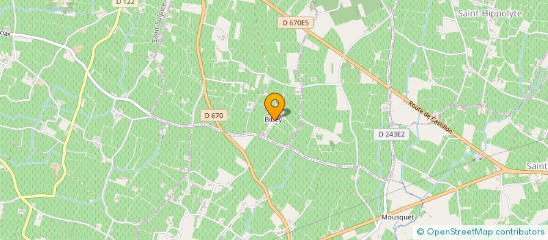 localisation de l'entreprise INDIVISION FRITEGOTTO à SAINT-EMILION