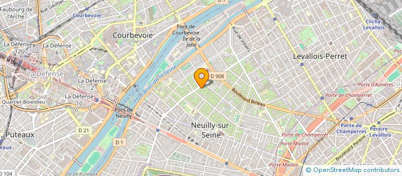 localisation de l'entreprise INDIVISION FROMAGE-VIGNAL à NEUILLY-SUR-SEINE