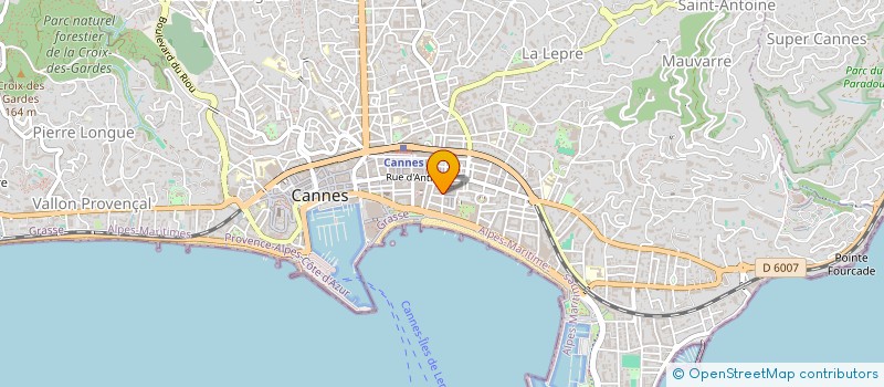 localisation de l'entreprise INDIVISION FUESSINGER  CANNES