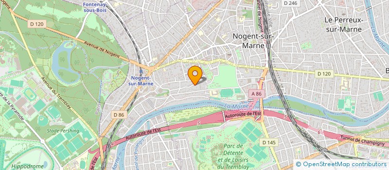 localisation de l'entreprise INDIVISION FULLA  NOGENT-SUR-MARNE