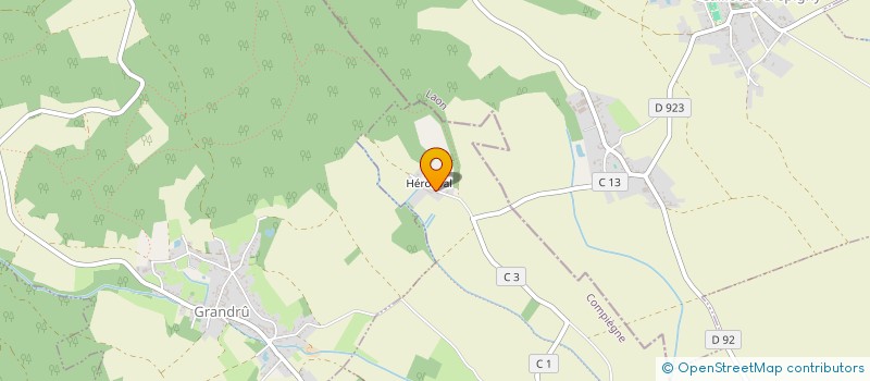 localisation de l'entreprise INDIVISION FUMERY  MONDESCOURT