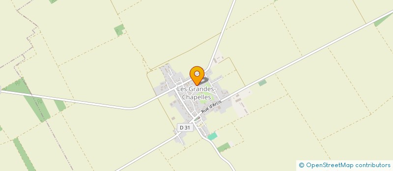localisation de l'entreprise INDIVISION G. ET J.P. BRIET  LES GRANDES-CHAPELLES