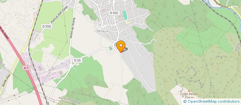 localisation de l'entreprise INDIVISION GABALDA VELAUX à VELAUX