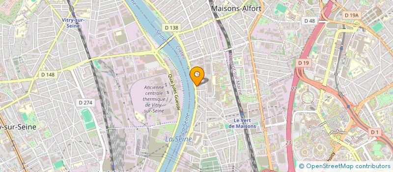 localisation de l'entreprise INDIVISION GABELUS AUDREY ET DE OLIVEIRA VALENTIN  ALFORTVILLE