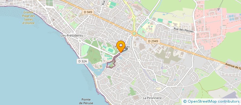 localisation de l'entreprise INDIVISION GABRIEL OGEZ BERNARD OGEZ à LES SABLES-D'OLONNE