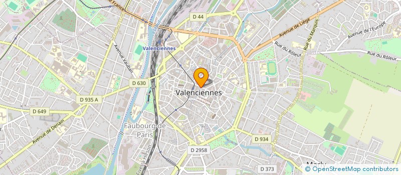 localisation de l'entreprise INDIVISION GADRE à VALENCIENNES