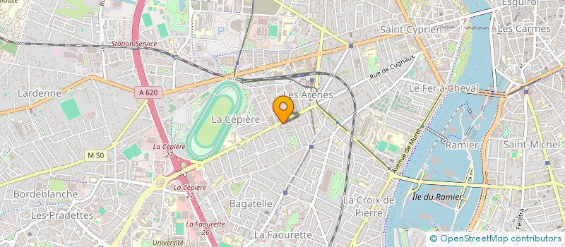 localisation de l'entreprise INDIVISION GAETAN ET CLAIRE SCIACCO à TOULOUSE