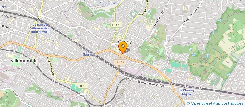 localisation de l'entreprise INDIVISION GAGNY  GAGNY