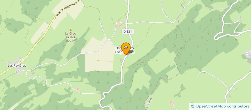 localisation de l'entreprise INDIVISION GAIFFE LEON  ORCHAMPS-VENNES