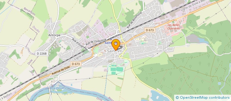 localisation de l'entreprise INDIVISION GAILLARD  SAINT-VIT