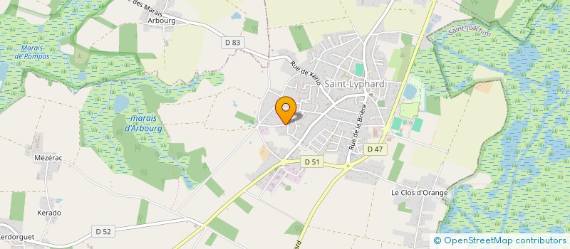 localisation de l'entreprise INDIVISION GAILLARD VERONIQUE ET DIDIER à SAINT-LYPHARD