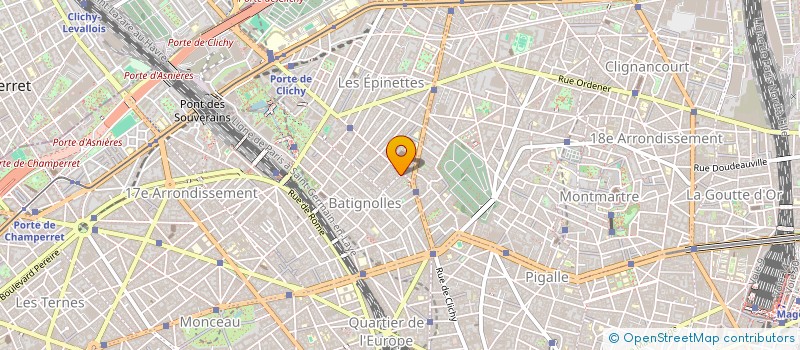 localisation de l'entreprise INDIVISION GAIRAUD / TASCEDDA  PARIS