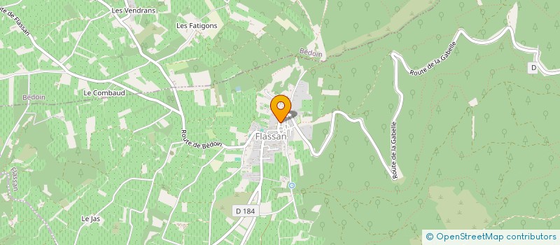 localisation de l'entreprise INDIVISION GALAS-ASENSION  FLASSAN