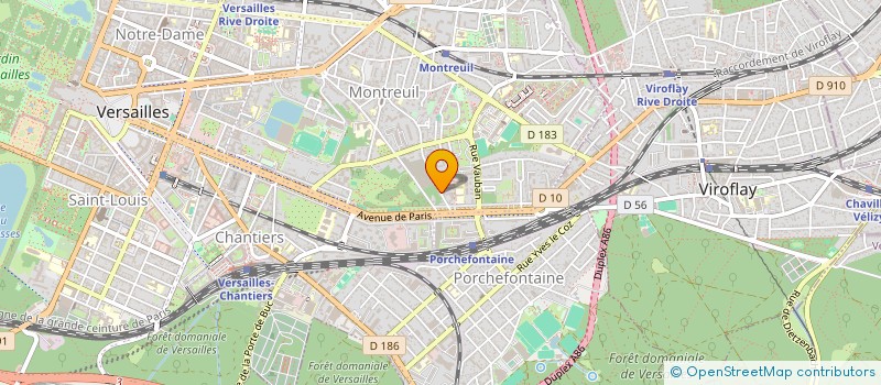 localisation de l'entreprise INDIVISION GALHANO BARRIL à VERSAILLES
