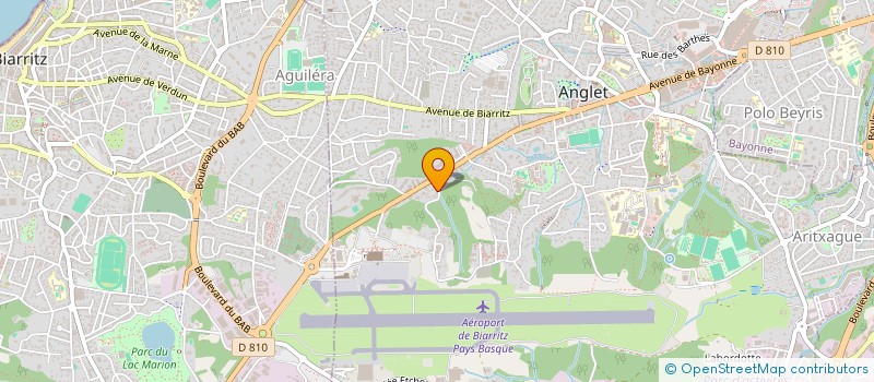 localisation de l'entreprise INDIVISION GALIGAZON - LORELLE  ANGLET