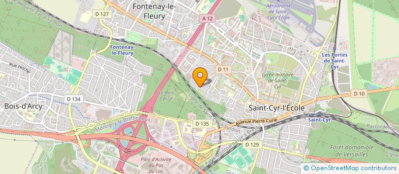 localisation de l'entreprise INDIVISION GALIMARD BINEAU  SAINT-CYR-L'ECOLE