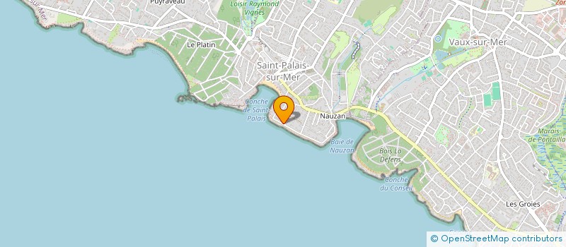 localisation de l'entreprise INDIVISION GALLET  SAINT-PALAIS-SUR-MER