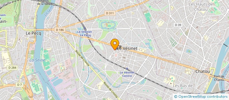 localisation de l'entreprise INDIVISION GALLIENI  LE VESINET