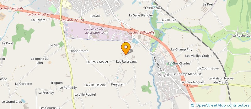 localisation de l'entreprise INDIVISION GALLO YVES  LAMBALLE-ARMOR