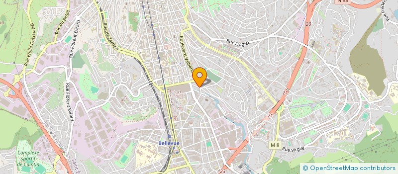 localisation de l'entreprise INDIVISION GALLON  SAINT-ETIENNE