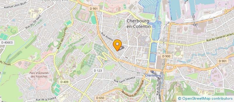 localisation de l'entreprise INDIVISION GALLOT à CHERBOURG-EN-COTENTIN