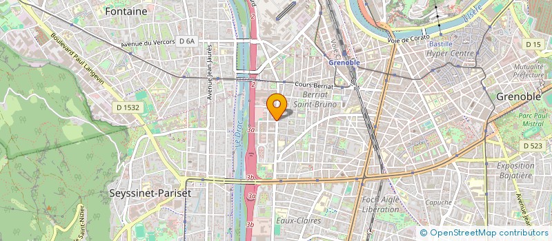 localisation de l'entreprise INDIVISION GAMBIER-ALLIROT  GRENOBLE