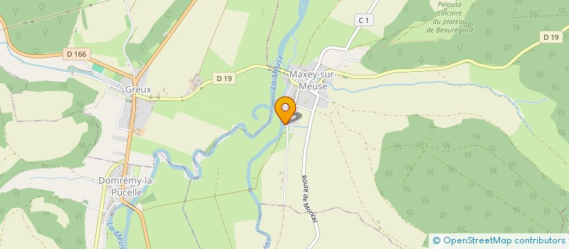 localisation de l'entreprise INDIVISION GAMBONE-CATTAI  MAXEY-SUR-MEUSE