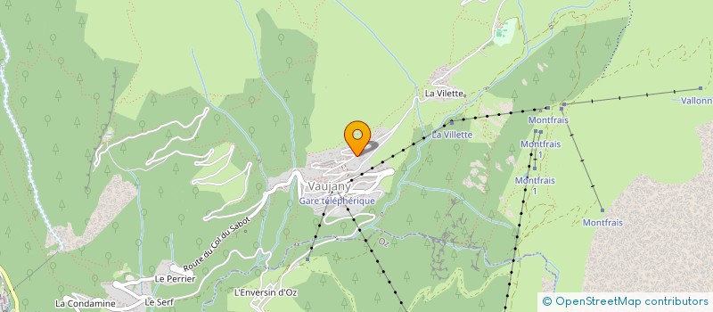 localisation de l'entreprise INDIVISION GAMMELLA-AFONSO  VAUJANY