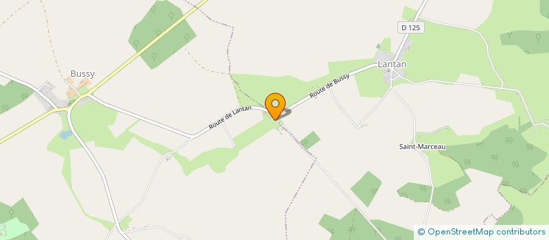 localisation de l'entreprise INDIVISION GANAY  BUSSY