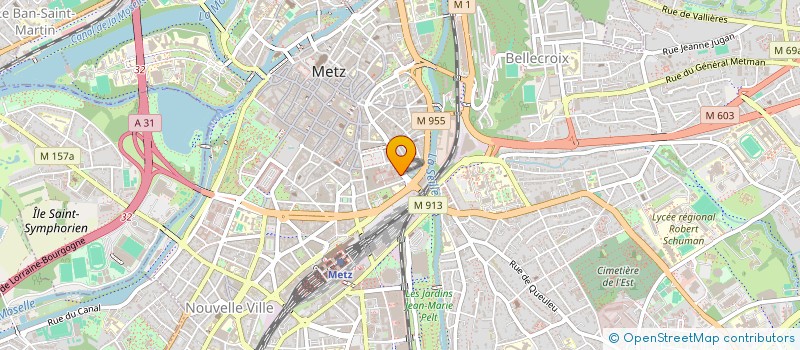 localisation de l'entreprise INDIVISION GANDAR CORTINA  METZ