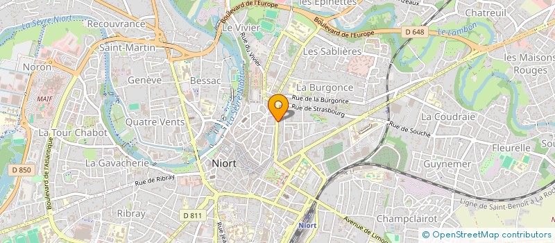 localisation de l'entreprise INDIVISION GANI BODO à NIORT