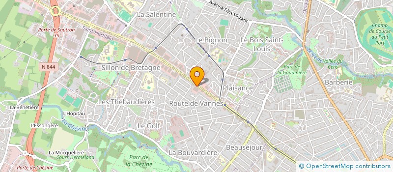 localisation de l'entreprise INDIVISION GARBACCIO 2  SAINT-HERBLAIN