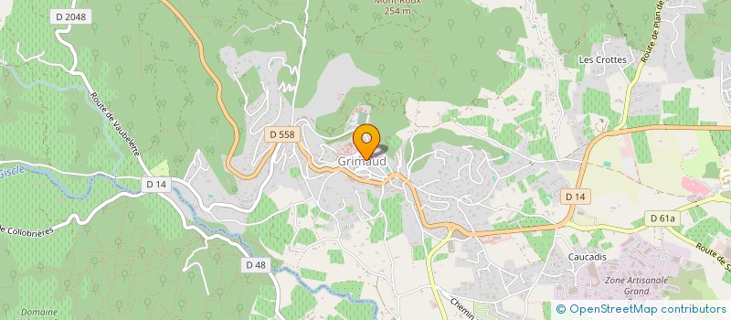 localisation de l'entreprise INDIVISION GARCIA à GRIMAUD