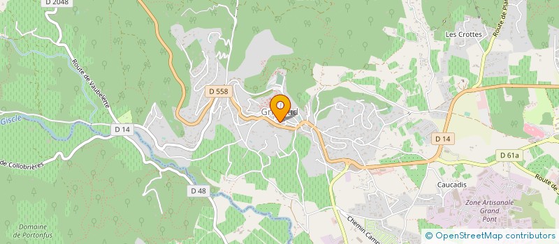 localisation de l'entreprise INDIVISION GARCIA/BOLDINI à GRIMAUD