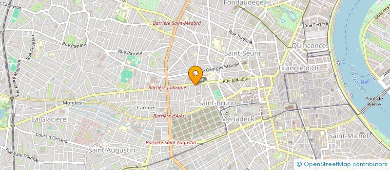 localisation de l'entreprise INDIVISION GARCIA / DOAT  BORDEAUX