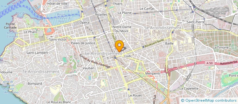 localisation de l'entreprise INDIVISION GARCIN / MOURARD à MARSEILLE