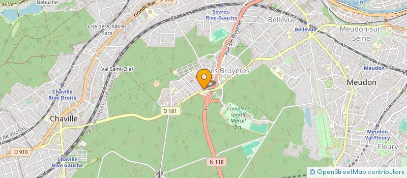 localisation de l'entreprise INDIVISION GARD à SEVRES