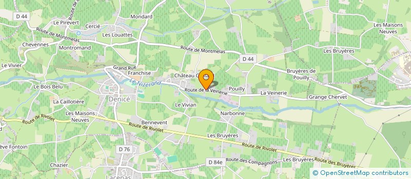 localisation de l'entreprise INDIVISION GARDETTE à DENICE
