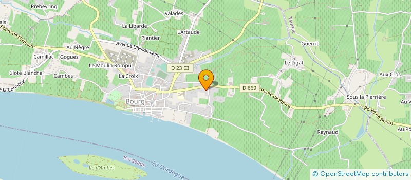 localisation de l'entreprise INDIVISION GARDNER à BOURG