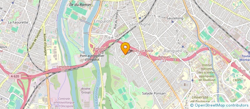 localisation de l'entreprise INDIVISION GARGAGLI / REY à TOULOUSE